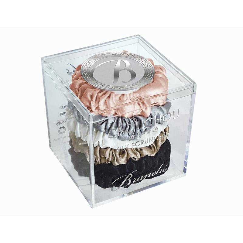 Silk Scrunchie Set Chouchou Small