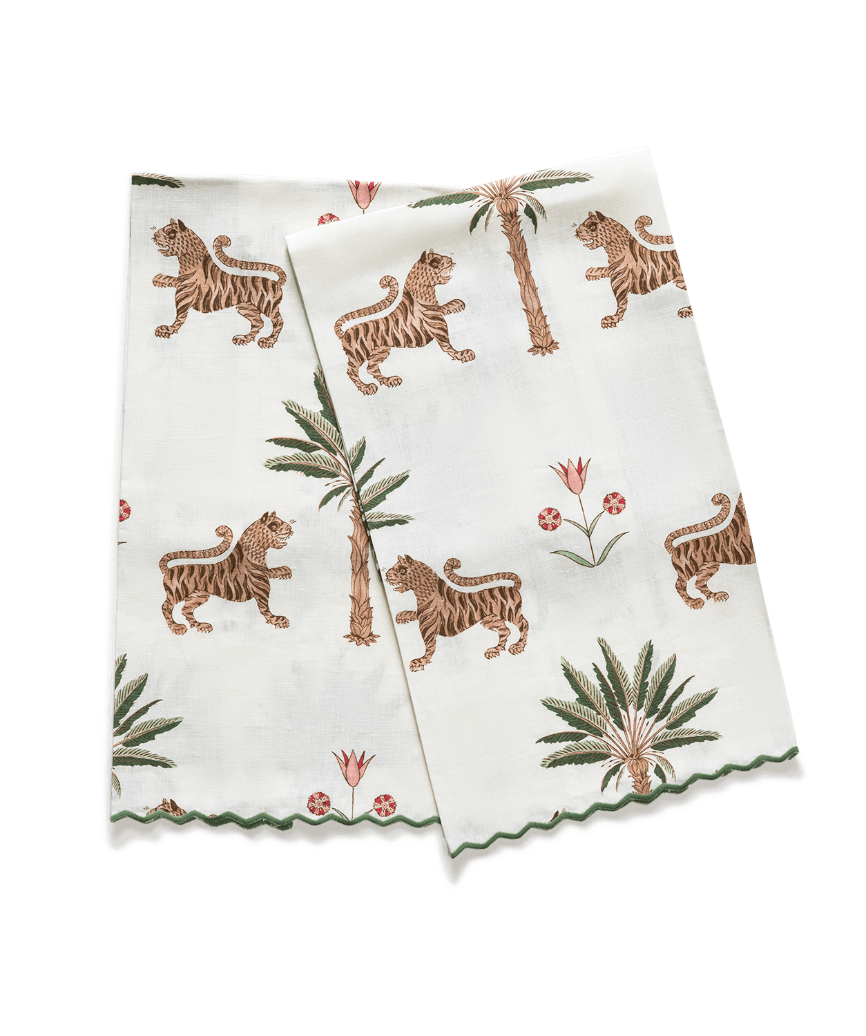 Tiger Palm Guest Towel Set