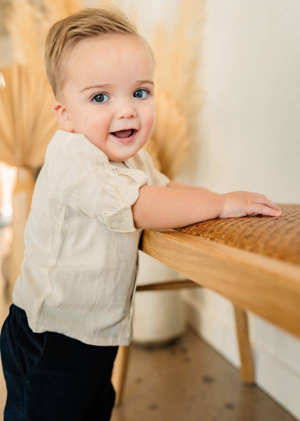 Portofino Baby Shirt & Pants Set