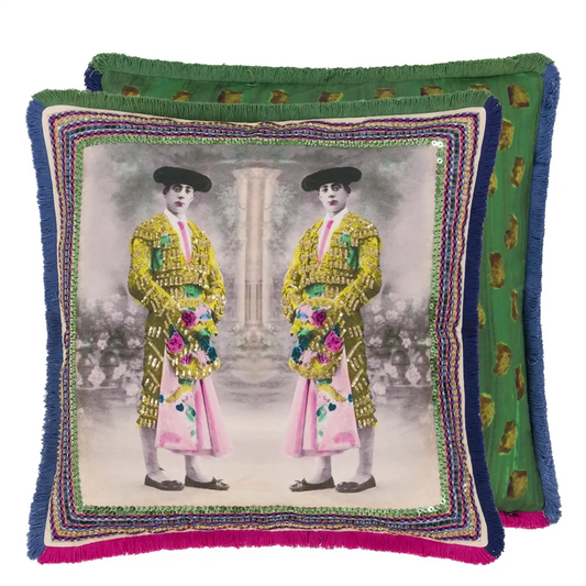 Torero Twins Mosiaque Decorative Pillow