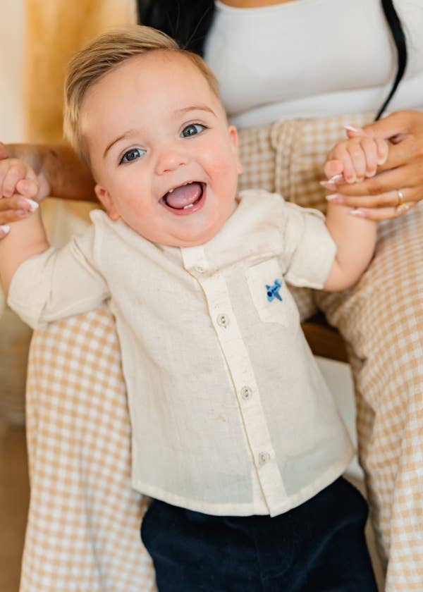 Portofino Baby Shirt & Pants Set