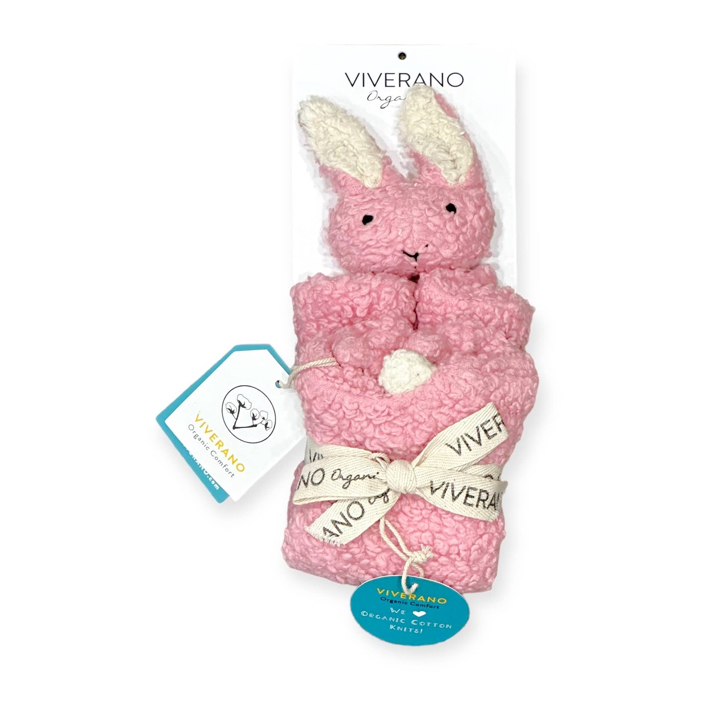 Organic SHERPA Lovey Baby Security Blankets