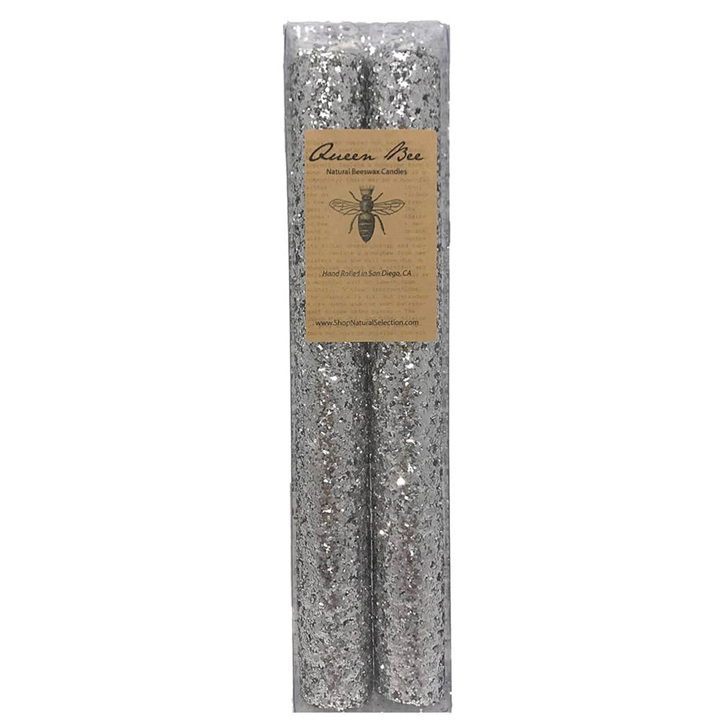 Queen Bee Glitter Candle