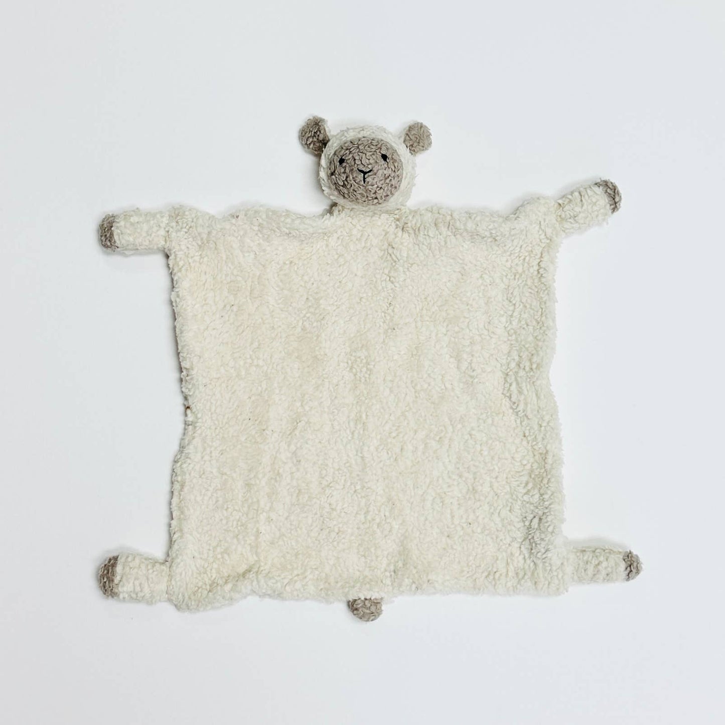 Organic SHERPA Lovey Baby Security Blankets