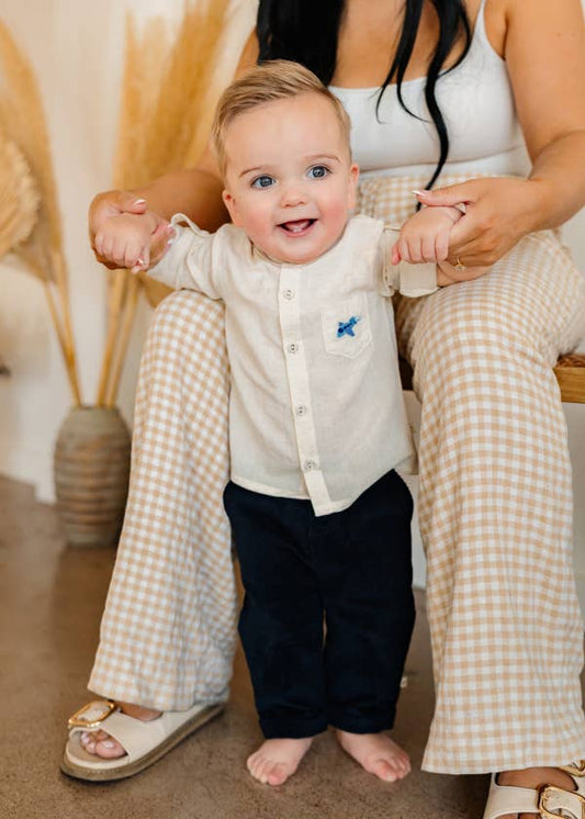 Portofino Baby Shirt & Pants Set