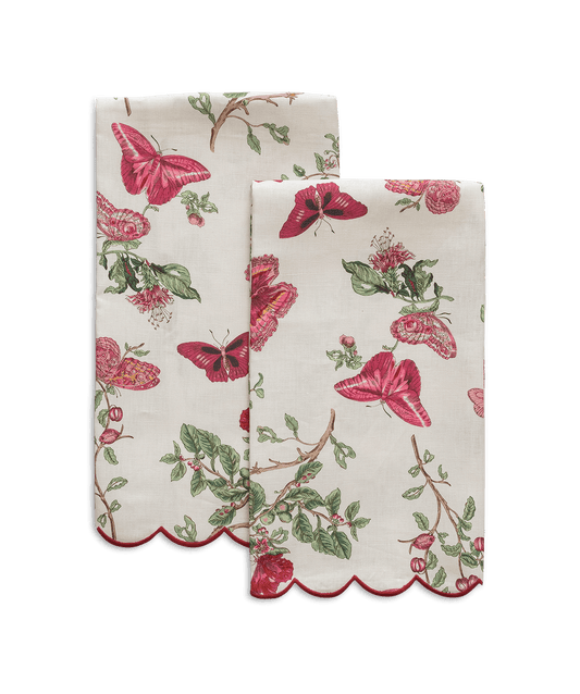 Baudin Butterfly Guest Towel (Set of 2)