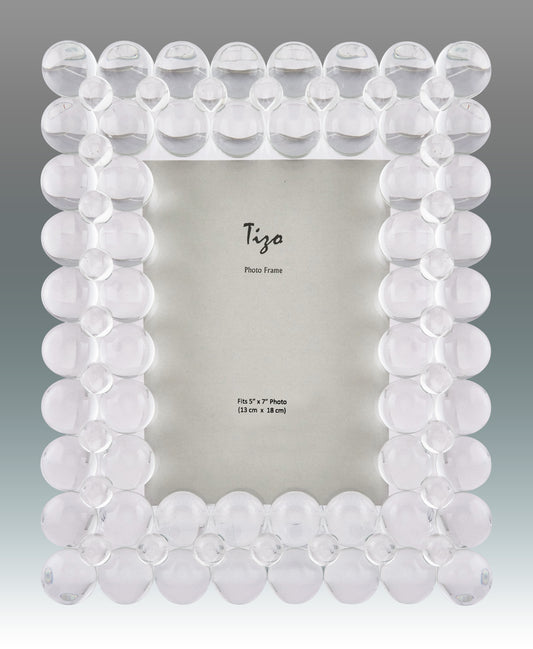 Multi Row Crystal Bubble Frame