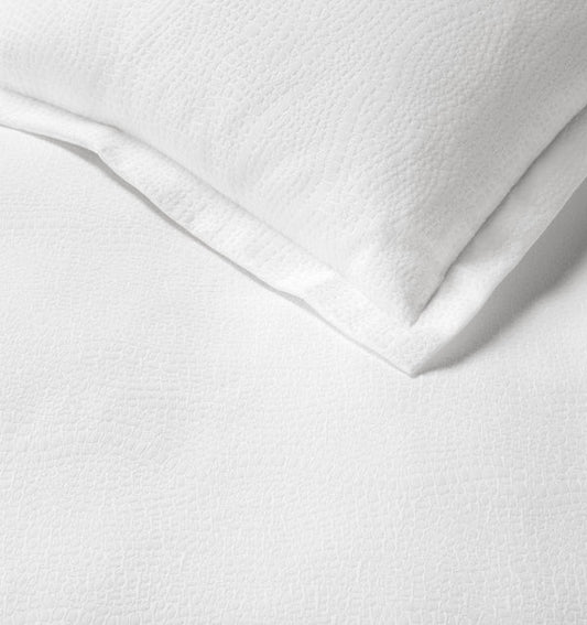 Cobblestones White Coverlet