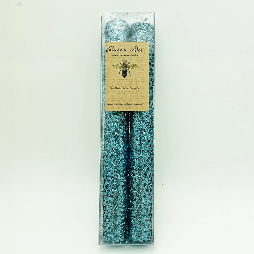 Queen Bee Glitter Candle
