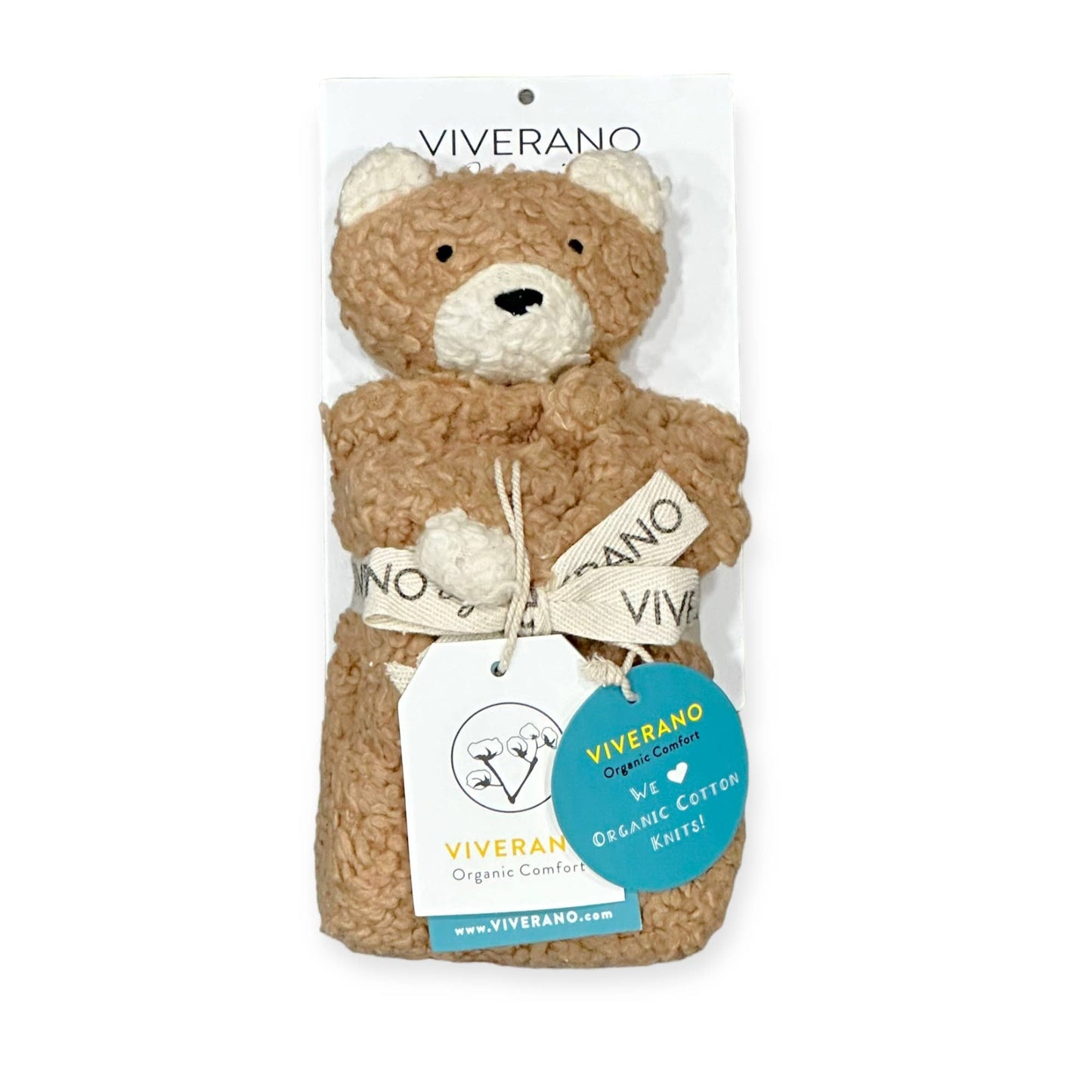 Organic SHERPA Lovey Baby Security Blankets