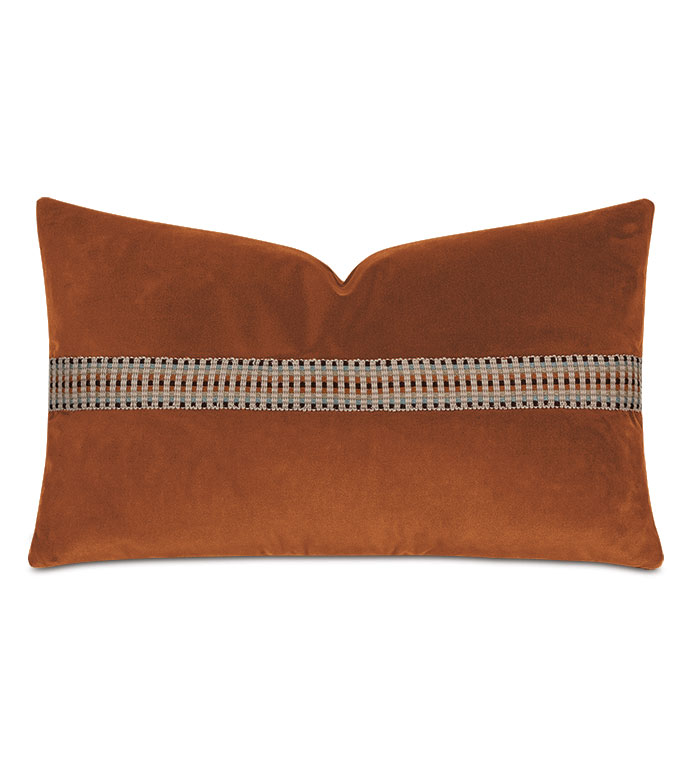 Uma Multi Boarder Decorative Pillow