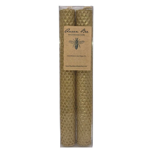 Queen Bee Glitter Candle