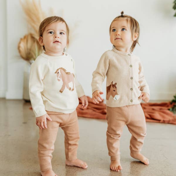 Pocket Baby Pants Sweater Knit