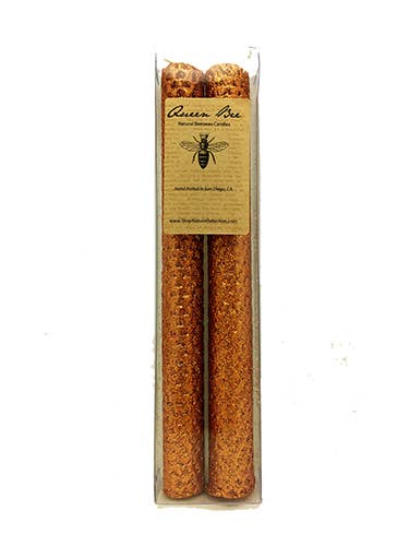 Queen Bee Glitter Candle