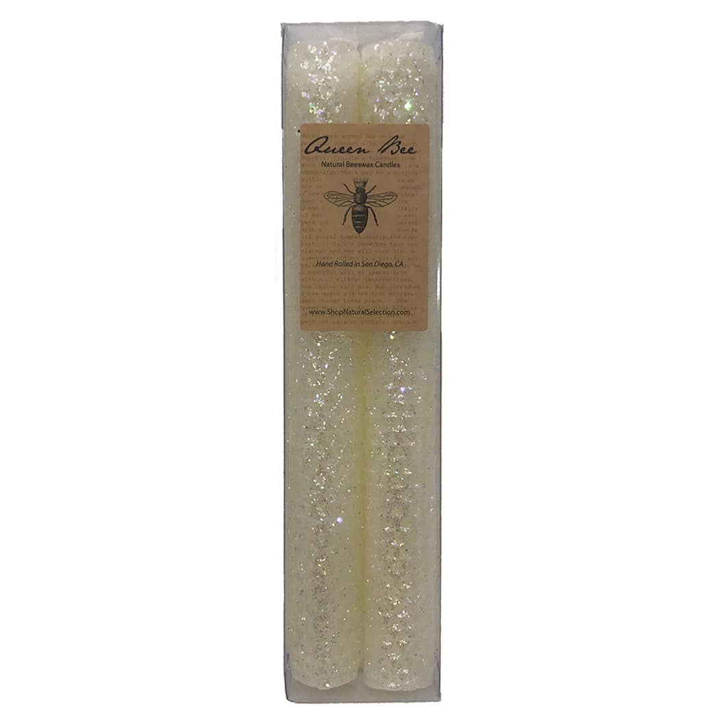 Queen Bee Glitter Candle