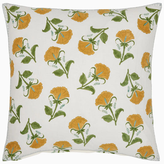 Farah Marigold Decorative Pillow with Filler