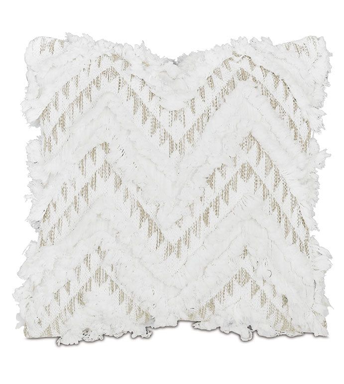 Keishi Woven Decorative Pillow